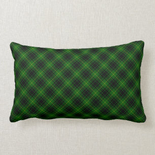 Coussin Rectangle Pâte verte de tartan MacArthur