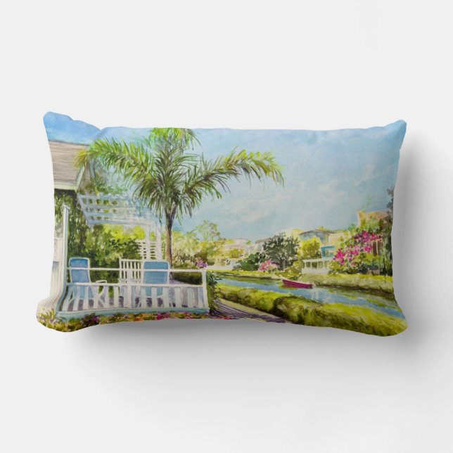 Coussin Rectangle Patio de canal (Recto)