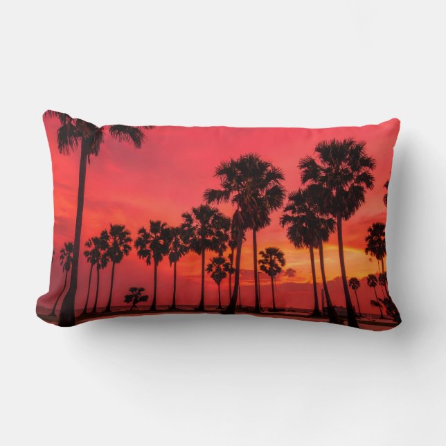 Coussin Rectangle paumes (Recto)