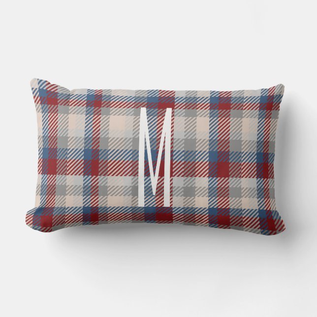 Coussin Rectangle Pays Hues Berry Hiver Played (Recto)