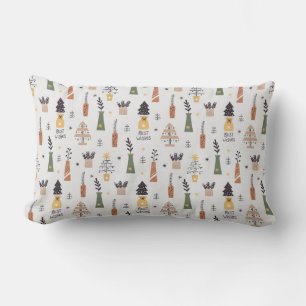 Coussin Rectangle Pays rustique Noël Vieux mode