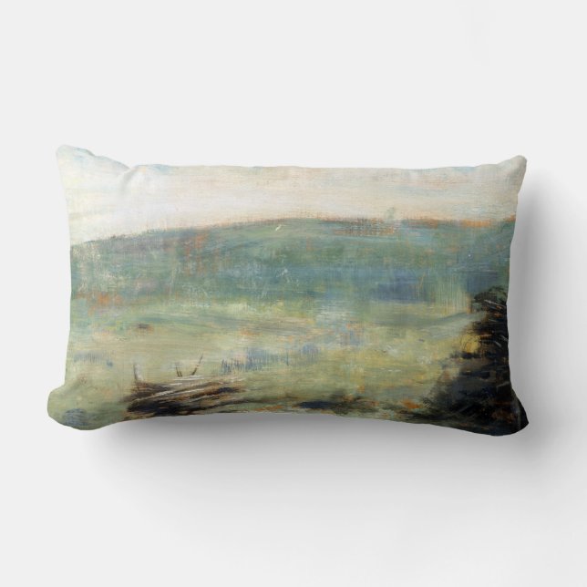 Coussin Rectangle Paysage de Georges Seurat au Saint-Ouen (Recto)