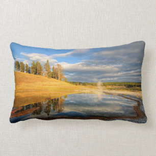 Coussin Rectangle Paysage de Yellowstone