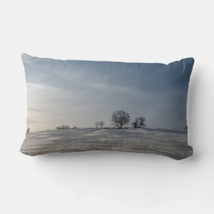 Coussin Rectangle Paysage enneigé