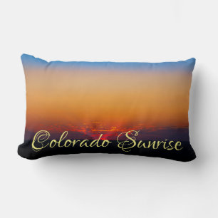Coussin Rectangle Paysage magnifique Colorado lever de soleil