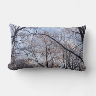 Coussin Rectangle Paysage naturel matin d'hiver II
