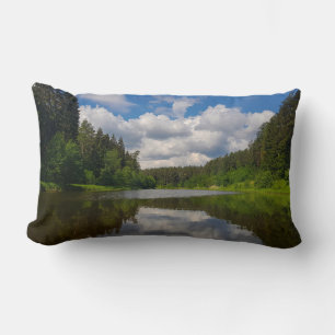 Coussin Rectangle Paysage naturel Paysage Canal Sky Belarus Lumbar