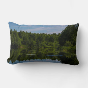 Coussin Rectangle Paysage naturel Paysage Canal Sky Biélorussie