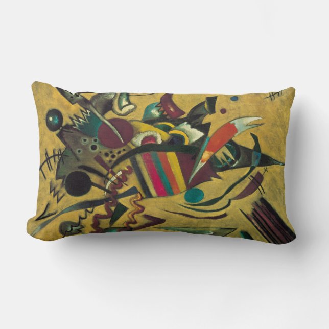 Coussin Rectangle Peinture Abstraite Kandinsky Art moderne (Recto)