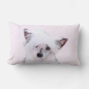 Coussin Rectangle Peinture chinoise en poudre - Art Chien