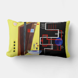 Coussin Rectangle Peinture d'Alliance intérieure par Wassily Kandins
