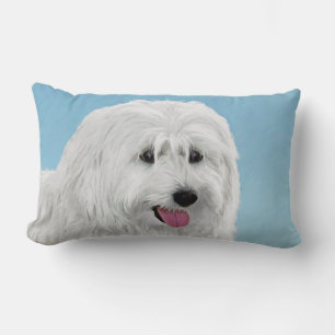 Coussin Rectangle Peinture de Berger Polonais des Basses Plaines - C