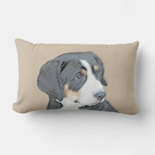 Coussin Rectangle Peinture de Chien de Montagne bernois - Art origin