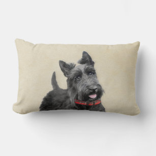 Coussin Rectangle Peinture écossaise Terrier - Cute Original Chien A