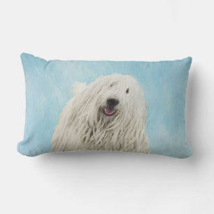 Coussin Rectangle Peinture Komondor - Cute Original Chien Art