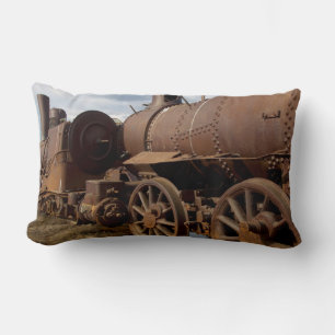Coussin Rectangle Péninsule de Seward, Alaska, Train vers nulle part