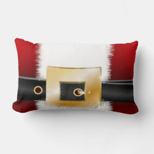 Coussin Rectangle Père Noël Costume Noël Jour Jour Jardin Décoratif