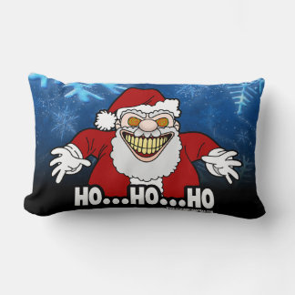 Coussin Rectangle Père Noël flippant Graphiques Screwball HOHOHO