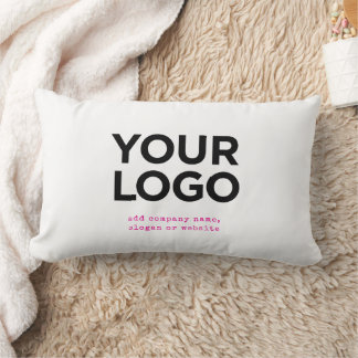 Coussin Rectangle Personalized Logo and Text Corporate