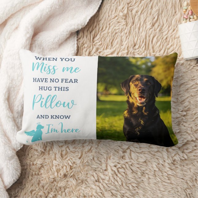Coussin Rectangle Personalized Pet Memorial Pillow | Mother’s Day (Couverture)