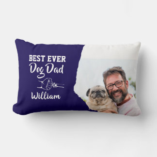 Coussin Rectangle Personnalisé meilleur père de chien | Photo