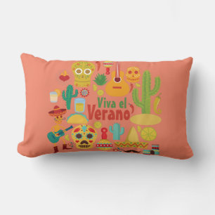 Coussin Rectangle Personnaliser Cool Mexique Monuments Design