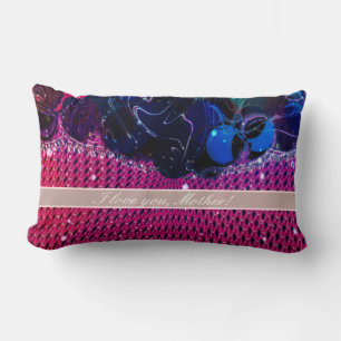 Coussin Rectangle Personnaliser Moderne Belle Mère Fête des Mères Je