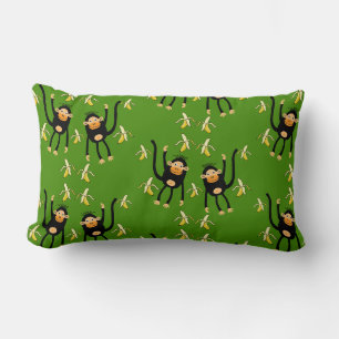 Coussin Rectangle Petit Singe-Enfant mignon