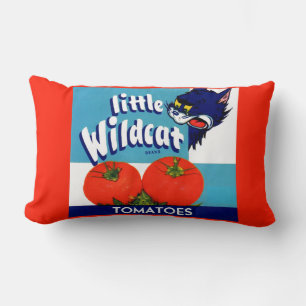 Coussin Rectangle Petites tomates Wildcat créer étiquette