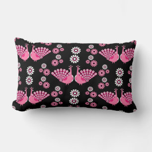 Coussin Rectangle Pheasers Peacock Art