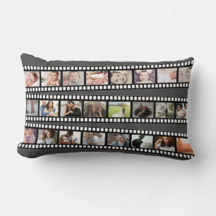 Coussin Rectangle Photo Collage bande film personnalisé do-it-yourse