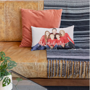 Coussin Rectangle Photo de famille