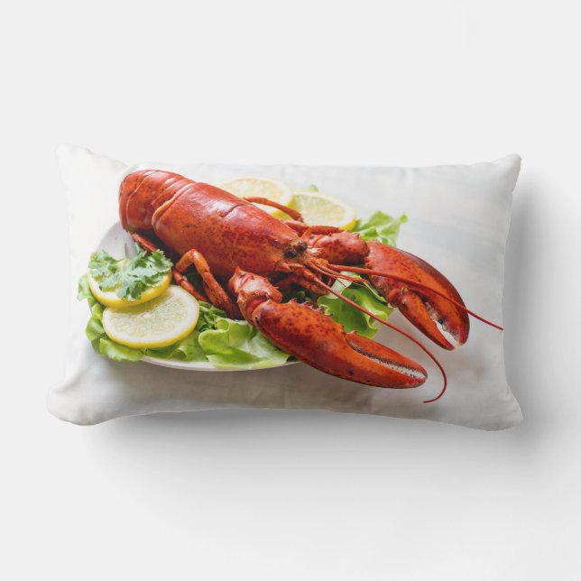 Coussin Rectangle Photo de homard (Recto)