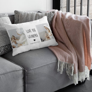 Coussin Rectangle Photo de Love You Grandma Meilleur poison