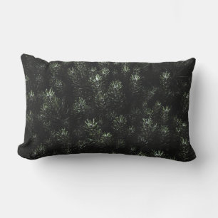 Coussin Rectangle Photo du plante de sapin vert