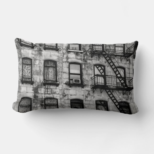 Coussin Rectangle Photo urbaine de rue de New York City (Recto)