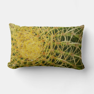Coussin Rectangle Photographie abstraite de gros plan sur un cactus