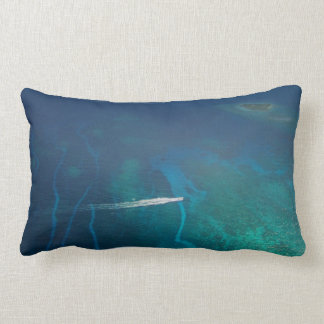 Coussin Rectangle Photographie aérienne des Maldives