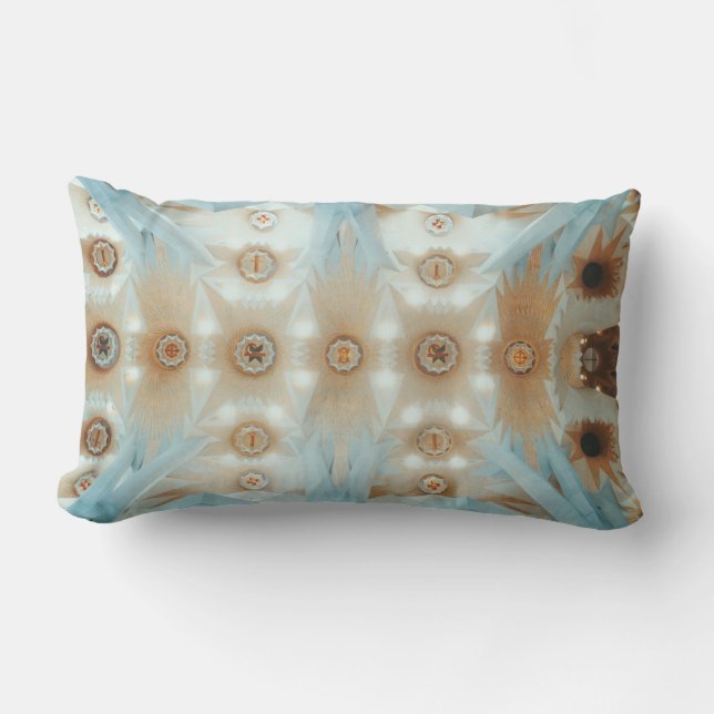 Coussin Rectangle Photographie de Kaleidoscope au plafond (Recto)