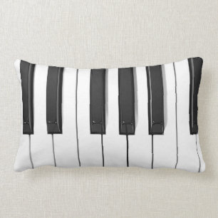Coussin Rectangle Piano Clavier Luminaire Lombard