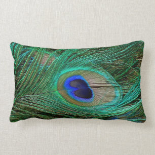 Coussin Rectangle Pic bleu indien