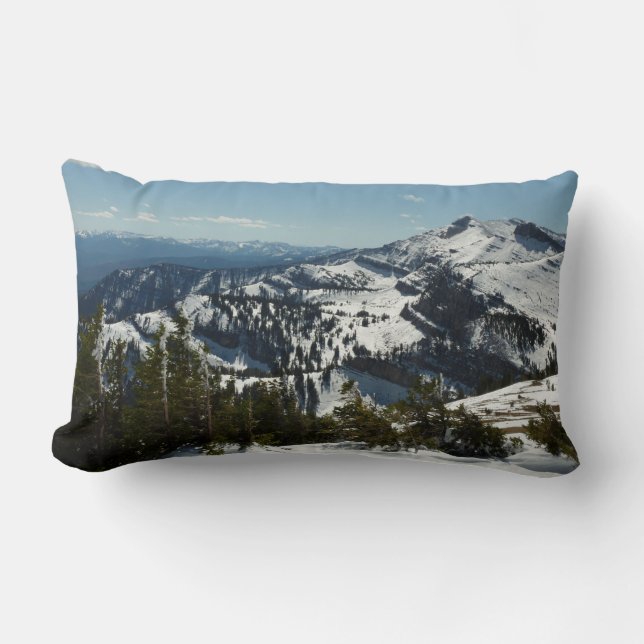Coussin Rectangle Pics neigeux du Grand Teton (Recto)