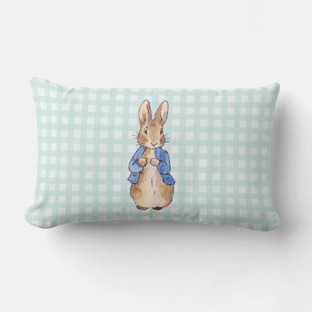 Coussin Rectangle Pierre le Lapin (Recto)