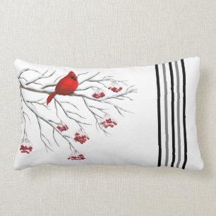 Coussin Rectangle Pillow-Cardinal