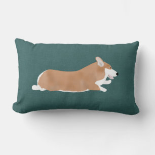 Coussin Rectangle Pilotage de Corgi