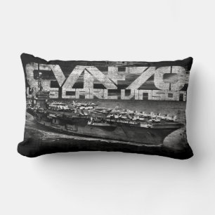 Coussin Rectangle Pilote d'avion Carl Vinson Thlow