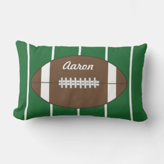 Coussin Rectangle Pilote de football personnalisé
