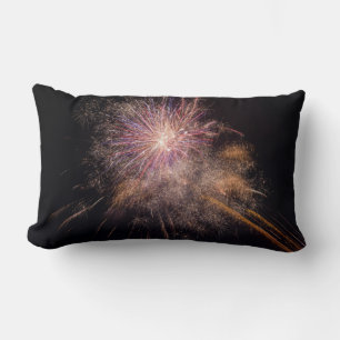 Coussin Rectangle Pilote de lancement personnalisé Fireworks