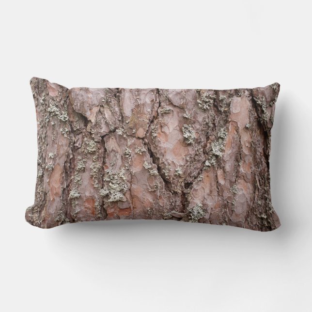 Coussin Rectangle Pine tree bark (Recto)