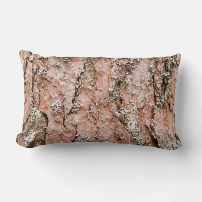 Coussin Rectangle Pine tree bark (Recto)